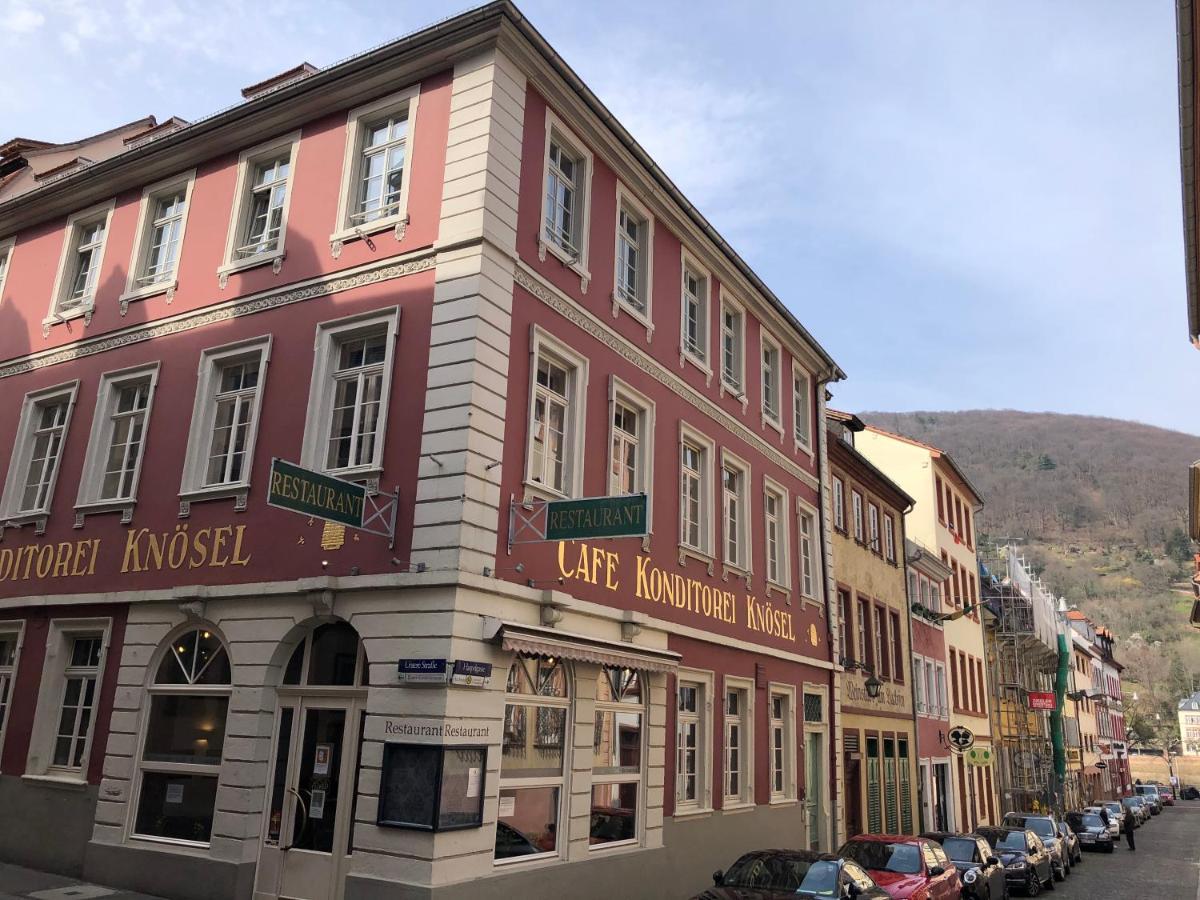 Cafe & Hotel Knoesel Heidelberg Exterior foto