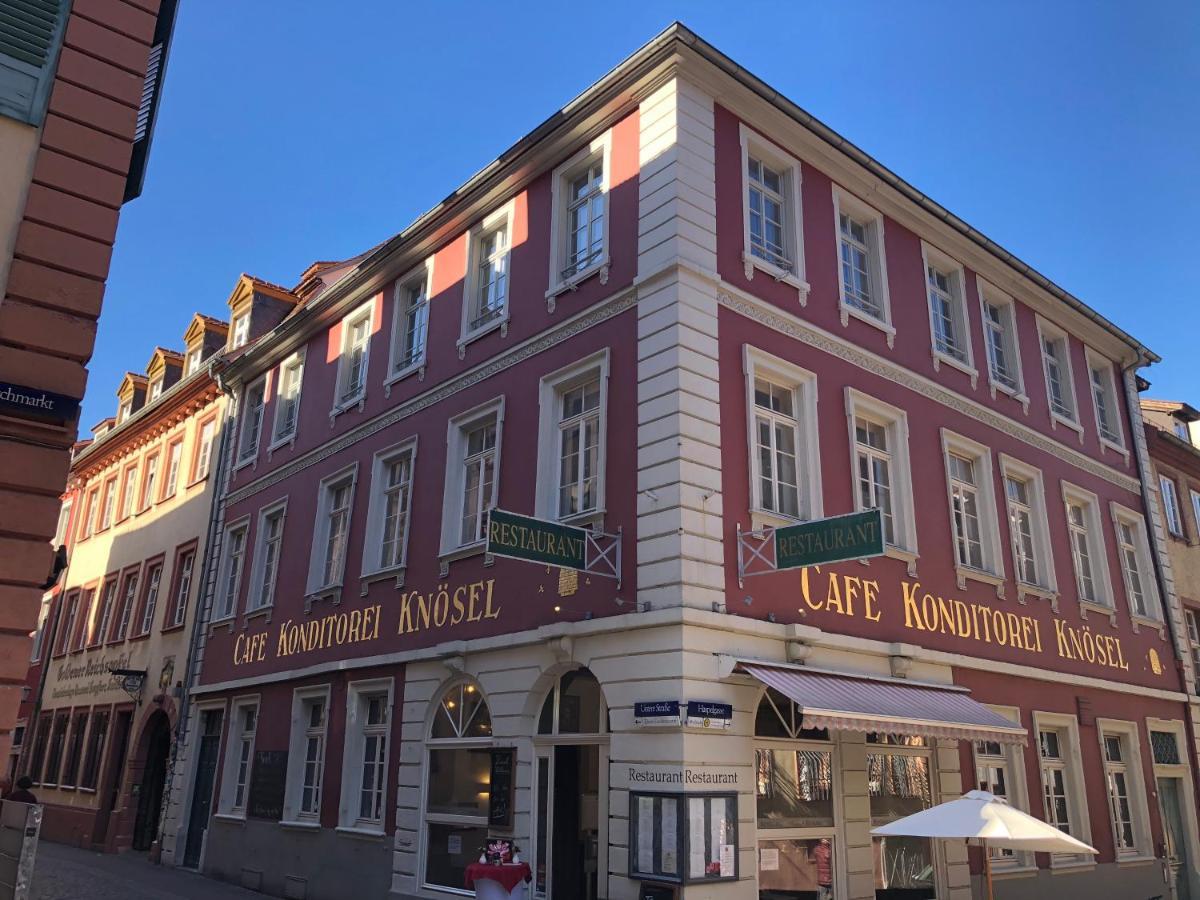 Cafe & Hotel Knoesel Heidelberg Exterior foto